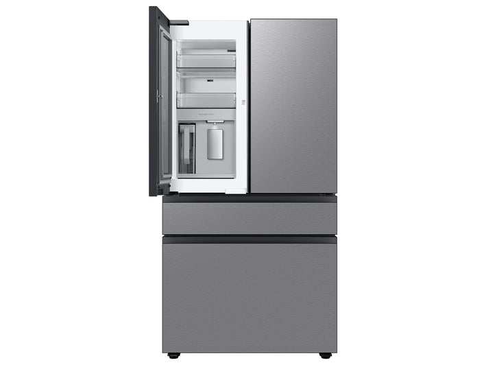 Bespoke 4-Door French Door Refrigerator (23 cu. ft.) with Beverage Center™ in Stainless Steel (RF23BB8600QLAA)