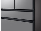 Bespoke 4-Door French Door Refrigerator (23 cu. ft.) with Beverage Center™ in Stainless Steel (RF23BB8600QLAA)
