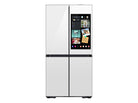 Bespoke 23 cu. ft. Counter Depth 4-Door Flex™ Refrigerator with AI Family Hub™+ & AI Vision Inside™ in Stainless Steel (RF23DB9900QDAA)