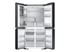 Bespoke 23 cu. ft. Counter Depth 4-Door Flex™ Refrigerator with AI Family Hub™+ & AI Vision Inside™ in Stainless Steel (RF23DB9900QDAA)