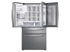 22 cu. ft. Food Showcase Counter Depth 4-Door French Door Refrigerator in Stainless Steel (RF22R7351SR)