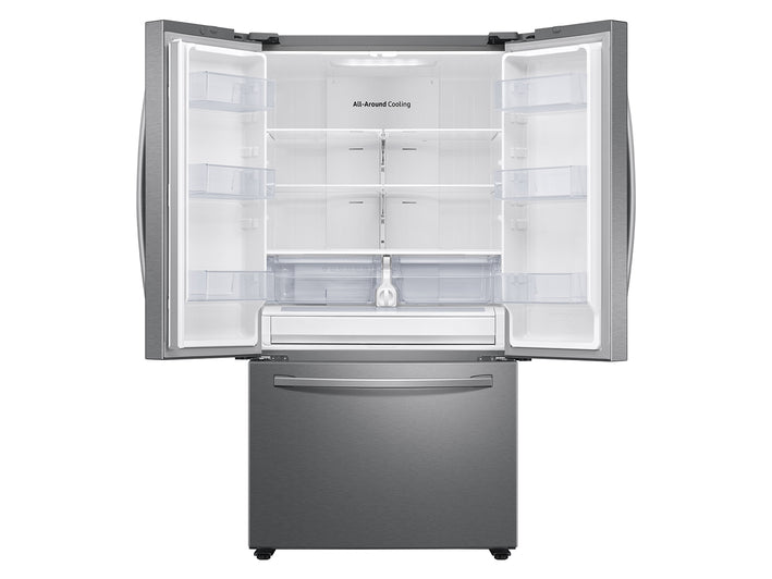28 cu. ft. Large Capacity 3-Door French Door Refrigerator in Stainless Steel (RF28T5001SR)