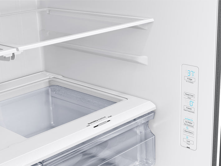 28 cu. ft. Large Capacity 3-Door French Door Refrigerator in Stainless Steel (RF28T5001SR)