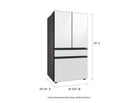 SAMSUNG BESPOKE 29.0 Cu. Ft. FD Ref Wht(RF29BB820012AA)