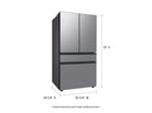 SAMSUNG 29.0 Cubic Foot French Door Refrigerator Stainless Steel(RF29BB8600QLAA)