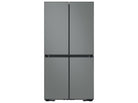 Bespoke 23 cu. ft. Counter Depth 4-Door Flex™ Refrigerator with AI Family Hub™+ & AI Vision Inside™ in Stainless Steel (RF23DB9900QDAA)