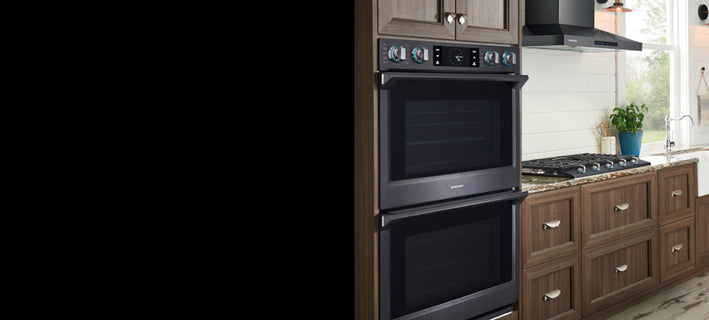 30" Smart Single Electric Wall Oven with Steam Cook in Black Stainless Steel (NV51K6650SG)