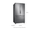 SAMSUNG 28.2 Cu. Ft. FD Ref S/S(RF28T5021SR)