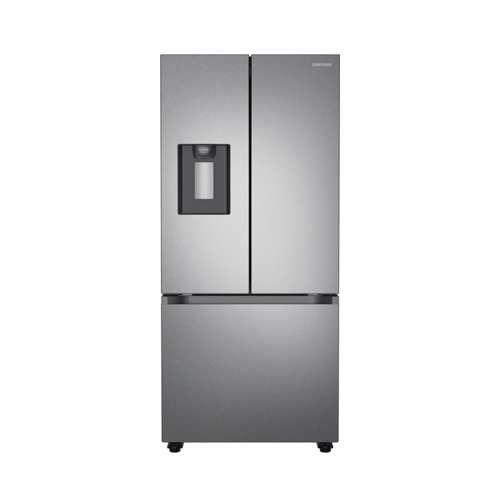 22 cu. ft. Smart 3-Door French Door Refrigerator with External Water Dispenser in Fingerprint Resistant Stainless Steel (RF22A4221SR)