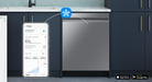 SAMSUNG 24 Inch Built-In Dishwasher Stainless Steel (DW80CG5450SRAA)