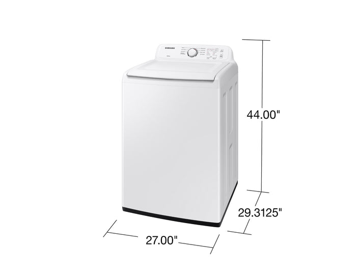 SAMSUNG 4.1 Cubic Foot Top Load Washer White (WA41A3000AW)