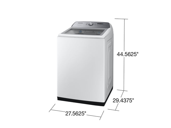 SAMSUNG 4.9 Cu. Ft. TL Wash White ( WA49B5205AW )