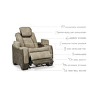 Next-Gen DuraPella PWR Recliner/ADJ Headrest