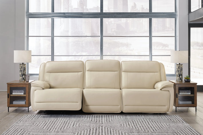 Double Deal 3-Piece Power Reclining Sofa Sectional (U13001S5)