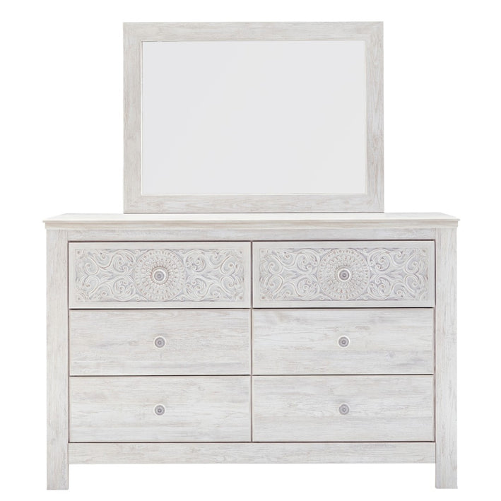 Paxberry Dresser and Mirror (B181B8 (B181-31,B181-36)