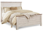 Willowton Queen Panel Bed with Mattress