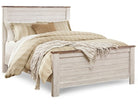 Willowton Queen Panel Bed with Mattress