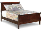 Alisdair Twin Sleigh Bed with Mattress(PKG000505 )