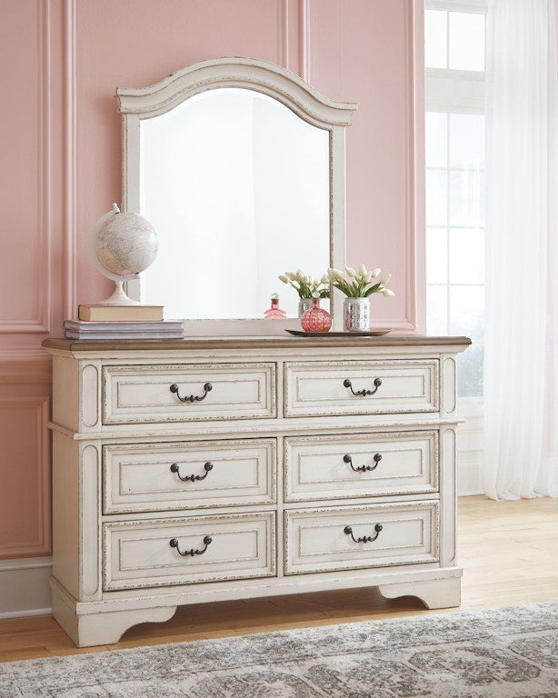 Realyn Dresser and Mirror (B743B12)