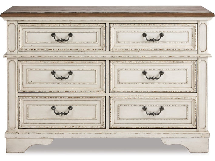Realyn Dresser and Mirror (B743B12)