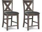 Caitbrook Counter Height Dining Table and 2 Barstools(PKG014916 (D388-13,D388-124(2)))