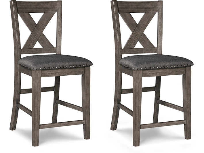 Caitbrook Counter Height Dining Table and 2 Barstools(PKG014916 (D388-13,D388-124(2)))