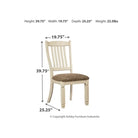 Bolanburg Dining UPH Side Chair (2/CN)(D647-01)
