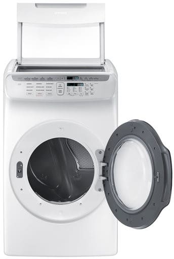 SAMSUNG 7.5 Cu. Ft. FL E Dry Black ( DVE55M9600W )