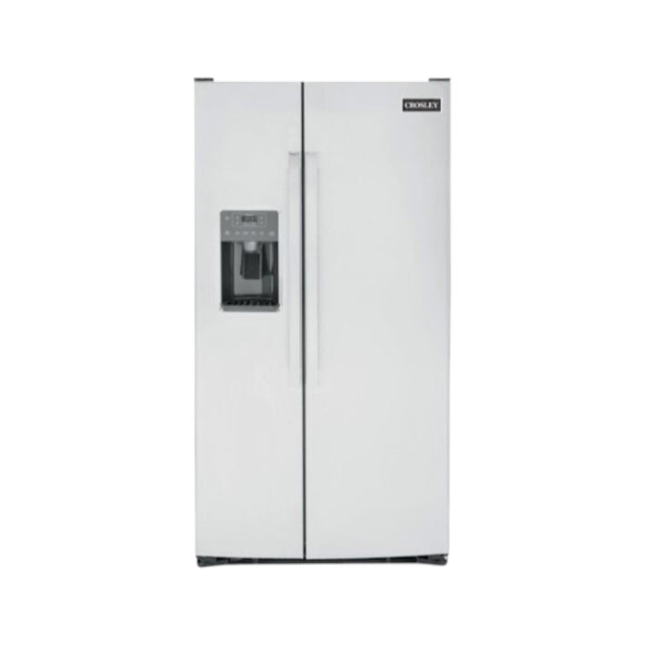 CROSLEY 25.6 Cubic Foot Side -By-Side Refrigerator White (CRSEH267AW)