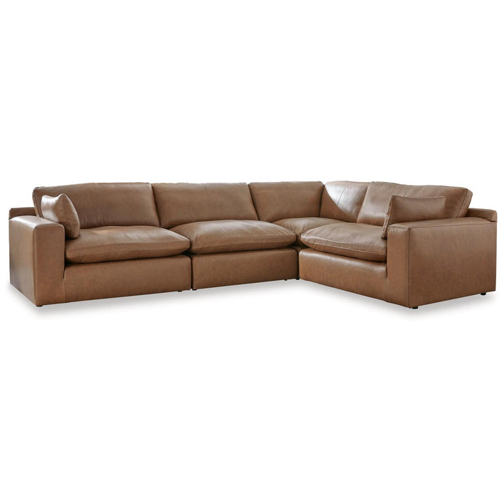 Emilia 4-Piece Sectional with Ottoman