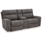 Next-Gen DuraPella 3-Piece Power Reclining Sectional Loveseat with Console