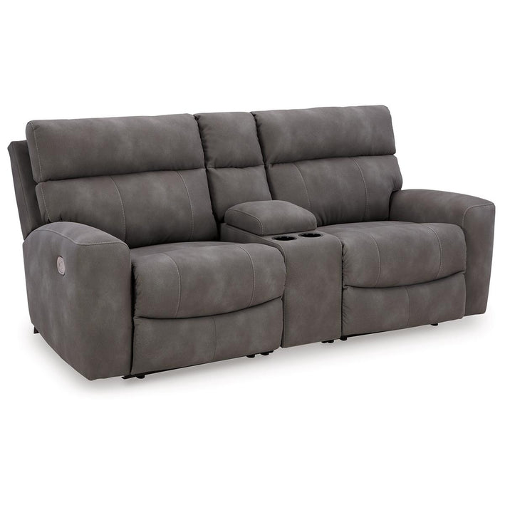 Next-Gen DuraPella 3-Piece Power Reclining Sectional Loveseat with Console