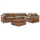 Emilia 4-Piece Sectional with Ottoman