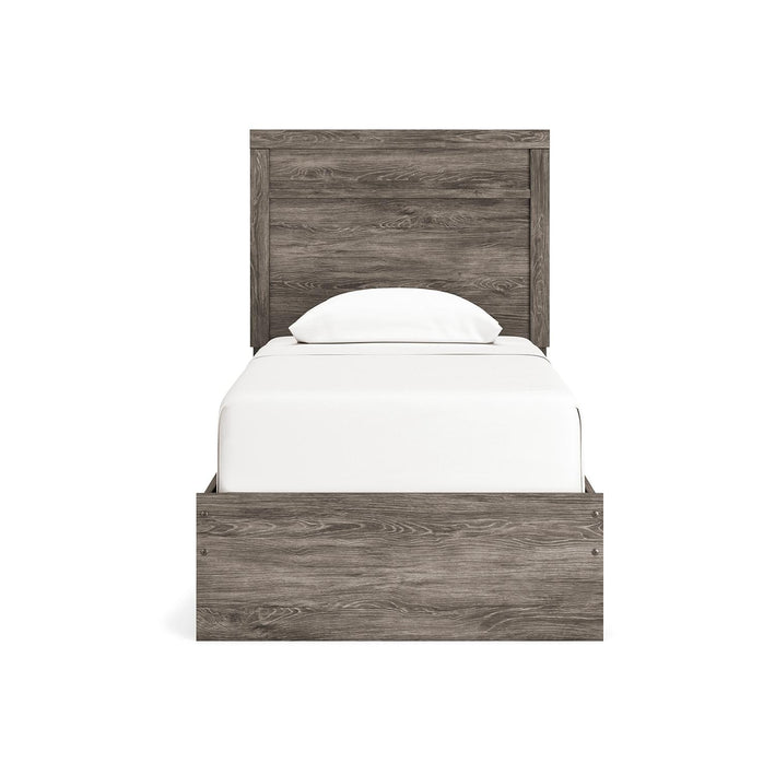 Ralinksi Twin Panel Bed with Dresser (PKG016238)