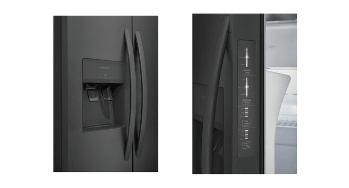 Crosley 22.3 Cu.Ft. 33" Standard Depth Side by Side Refrigerator (CRSEH237AB)