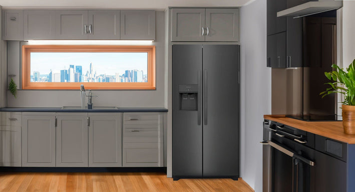 Crosley 22.3 Cu.Ft. 33" Standard Depth Side by Side Refrigerator (CRSEH237AB)