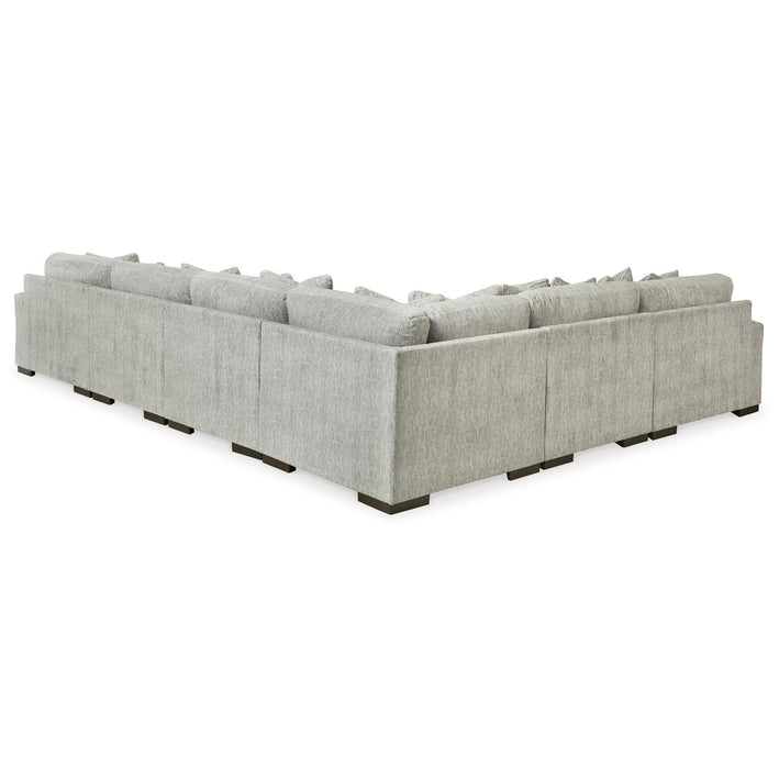 Regent Park 6-Piece Sectional with Ottoman