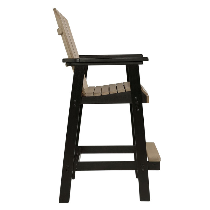 Fairen Trail Outdoor Bar Table and 4 Barstools (PKG009513)