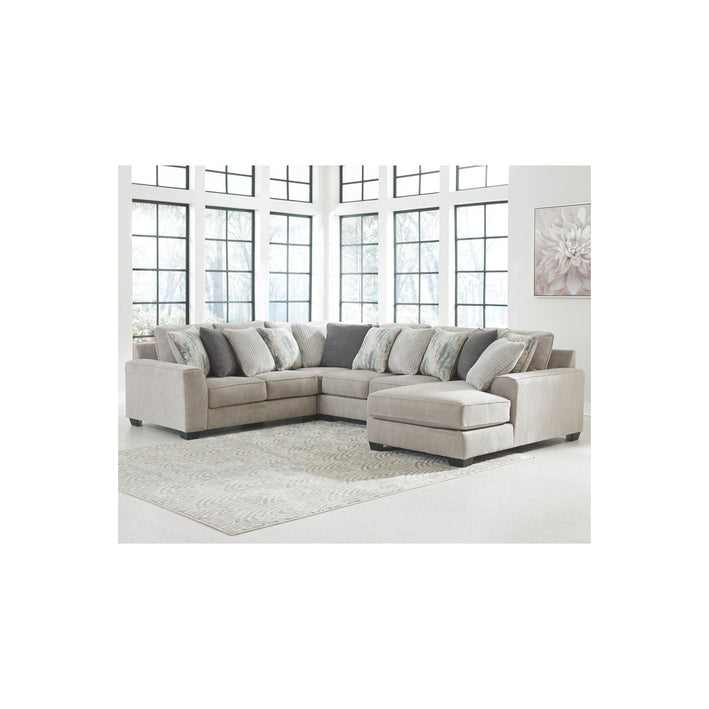 Ardsley 4-Piece Sectional with Ottoman