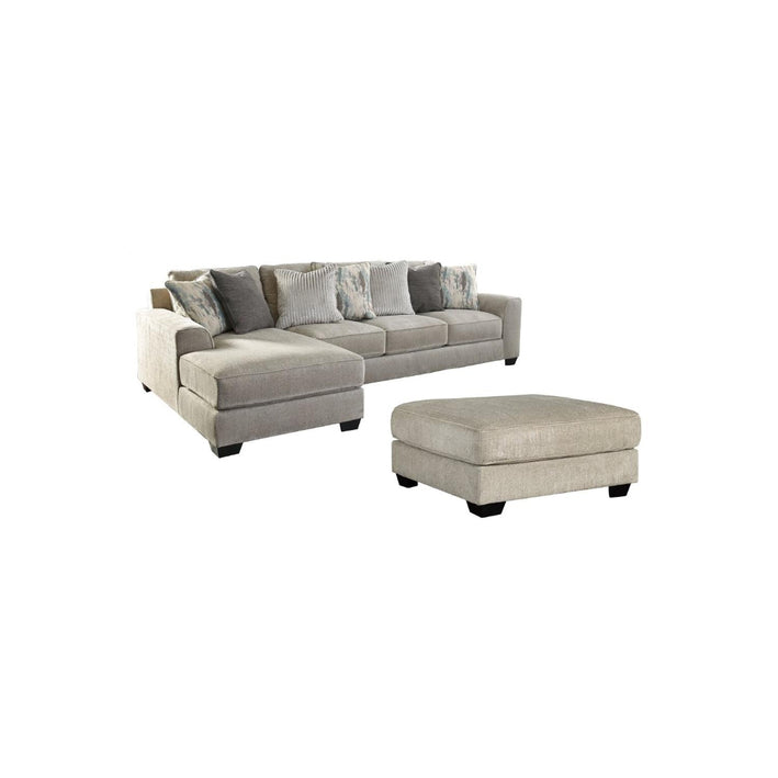 Ardsley 2-Piece Sectional with Ottoman