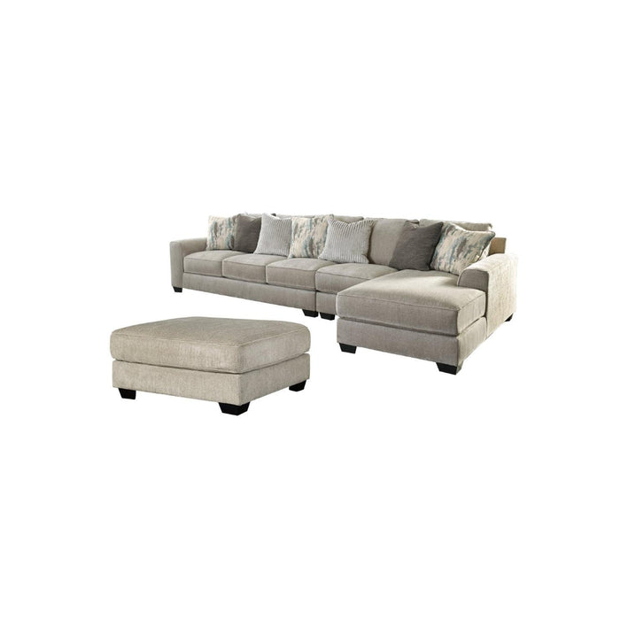 Ardsley 3-Piece Sectional with Ottoman