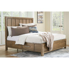 Cabalynn California King Panel Bed with Dresser