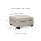 Mahoney 2-Piece Sectional with Ottoman
