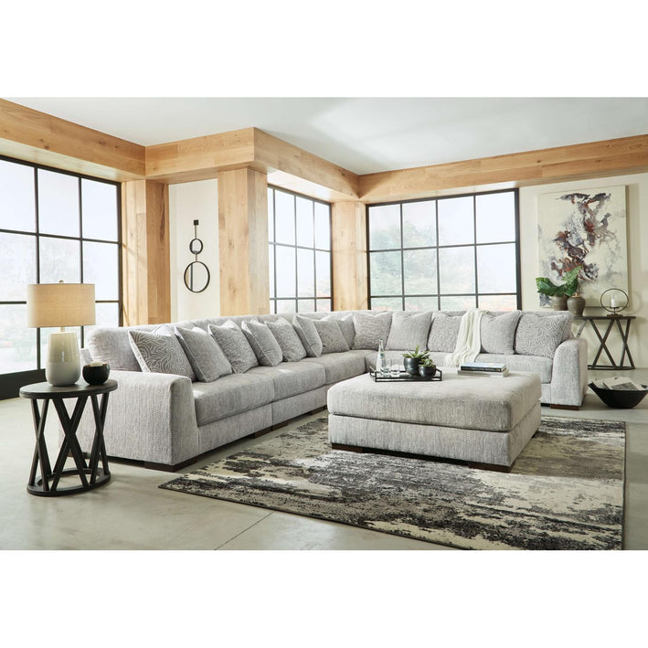 Regent Park 6-Piece Sectional with Ottoman