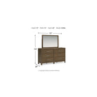 Cabalynn California King Panel Bed with Dresser