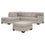 Mahoney 2-Piece Sectional with Ottoman