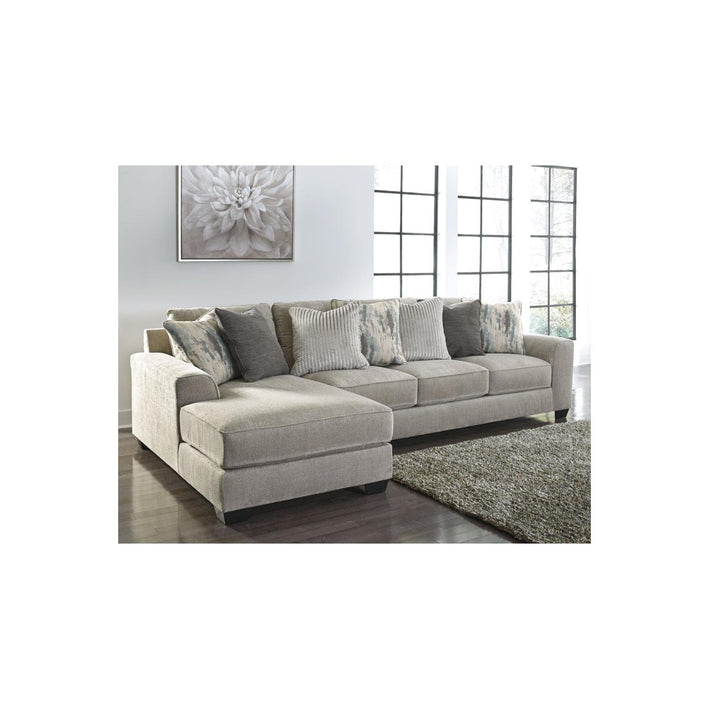 Ardsley 2-Piece Sectional with Ottoman