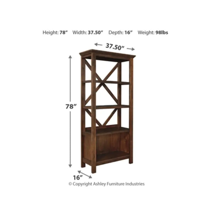 Baldridge Large Bookcase