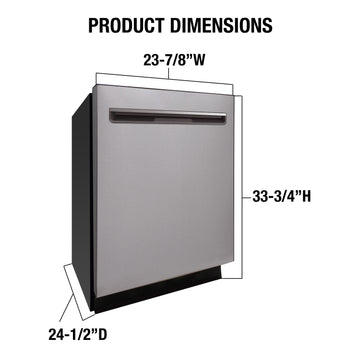 Crosley Dishwasher - White (CDBEH351UW)