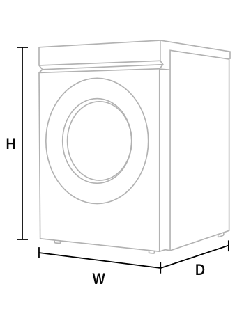 SAMSUNG 7.5 Cu. Ft. FL E Dry Platinm (DVE45R6100P)